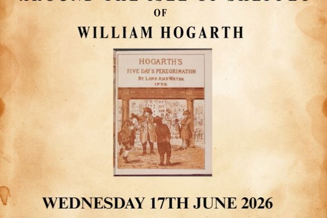 Event poster for 'The Five Days' Peregrination' by William Hogarth on June 17, 2026 at Bluetown.